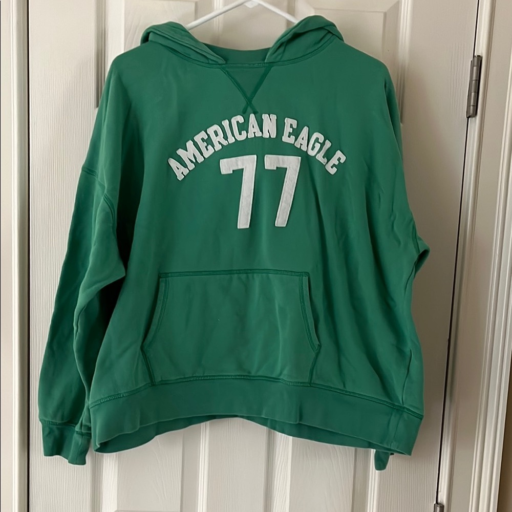 American Eagle Outfitters Forest Green Sweatshirt
